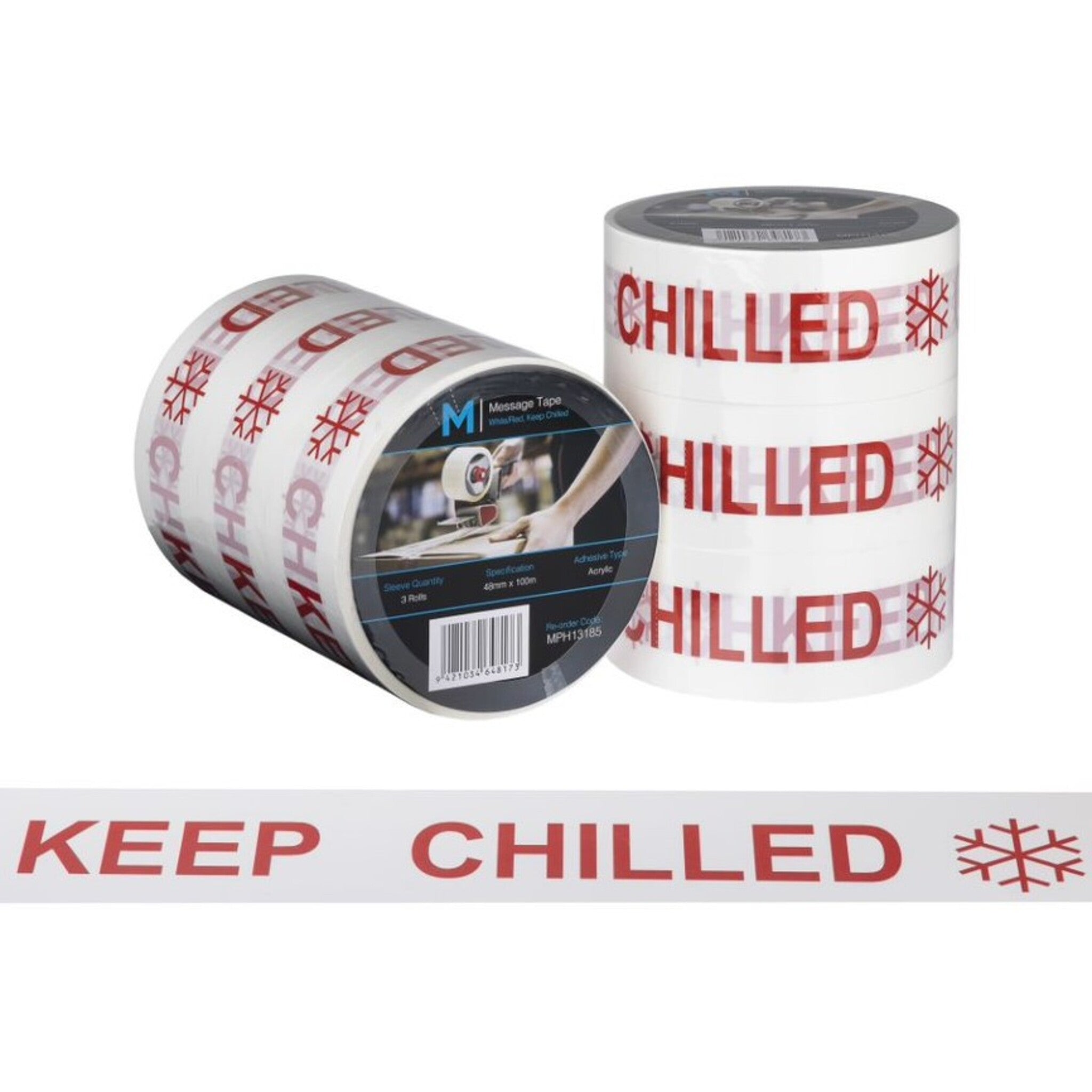 Message Tape Keep Chilled