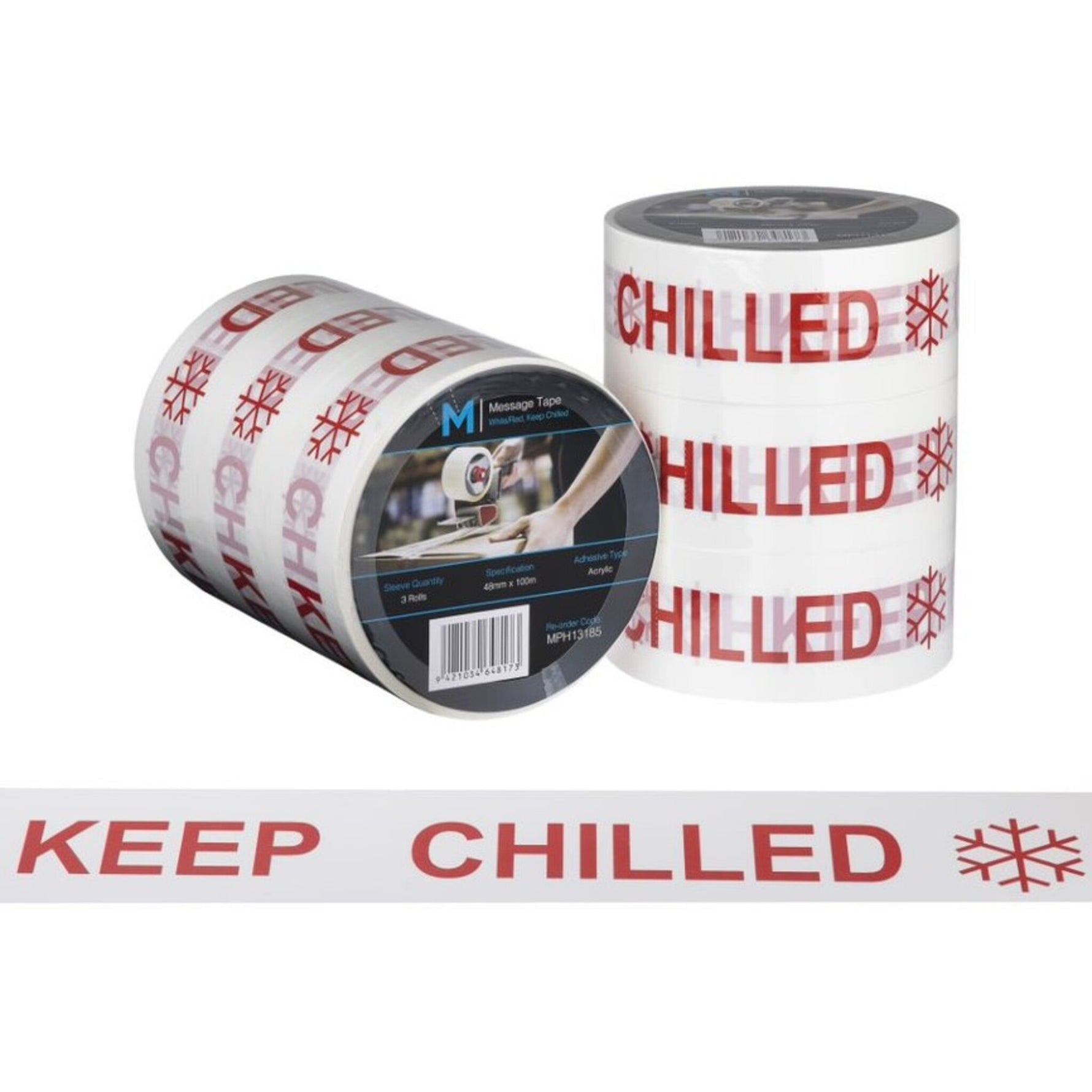 Message Tape Keep Chilled