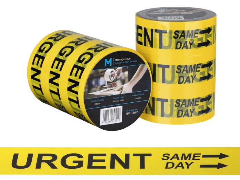 Message Tape Urgent Same Day - Matthews