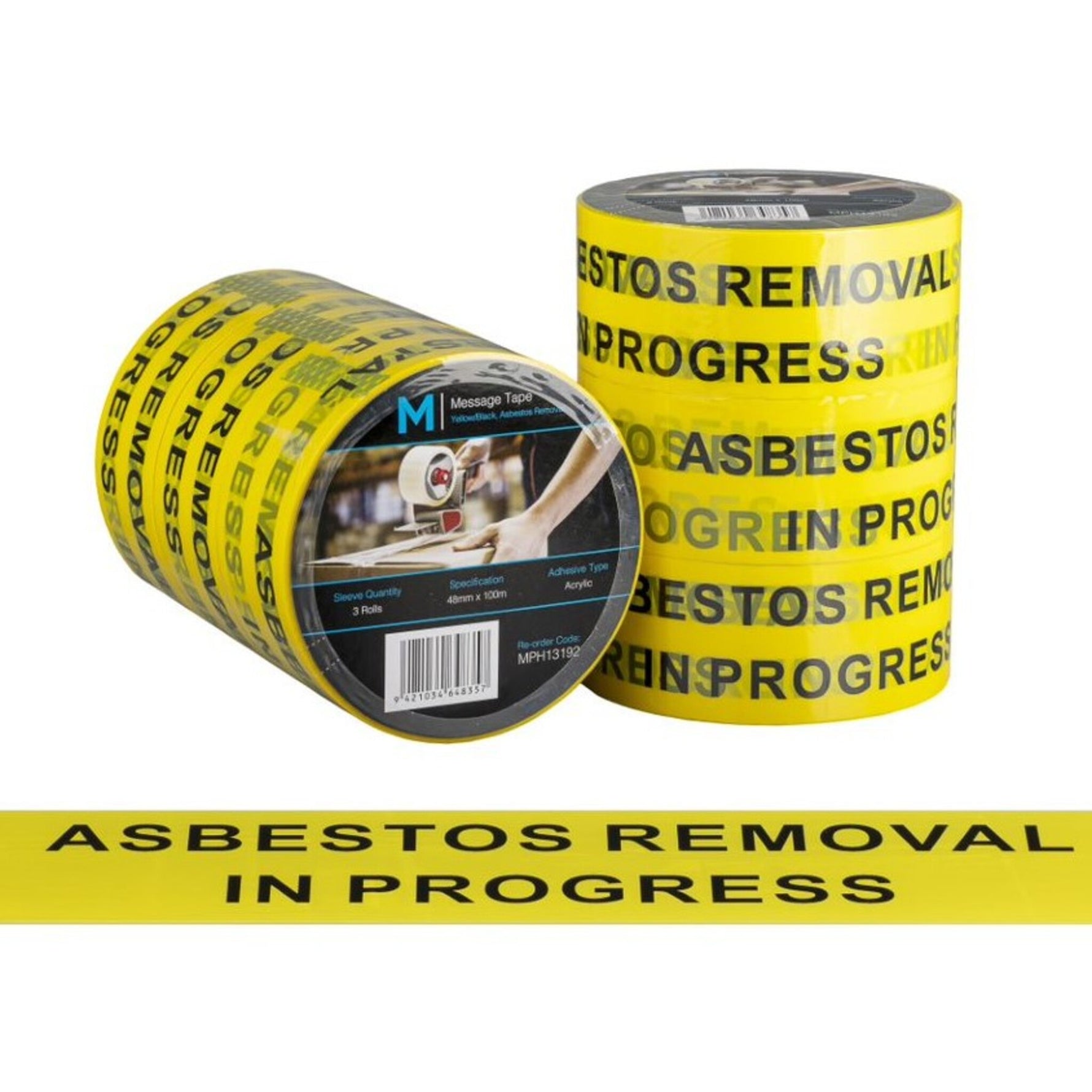 Message Tape Asbestos Removal
