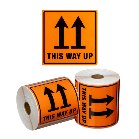 This Way Up Handling Label - CornerBox