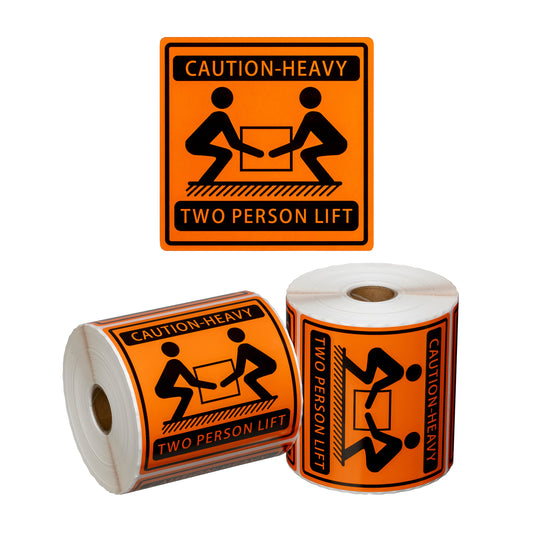Handling Label Two Person Lift - Matthews