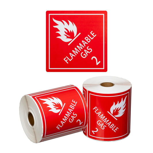 DG Label Flammable Gas 2.1 - Matthews