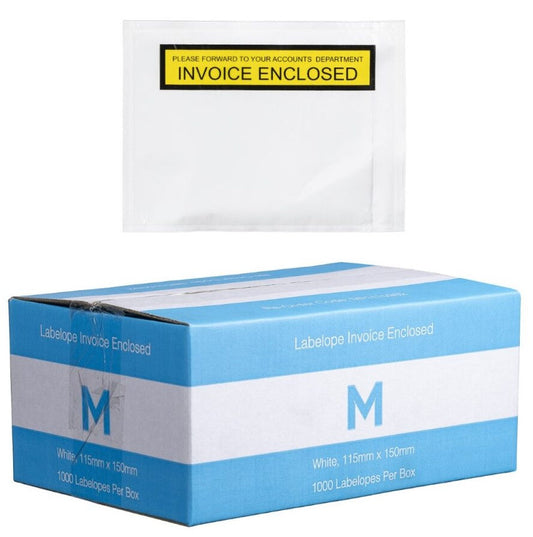 Plastic Labelope Invoice Enclosed - Matthews