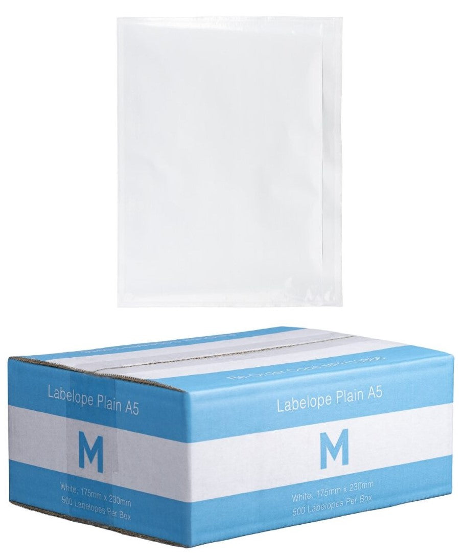 Plastic Labelope Plain A5 - Matthews