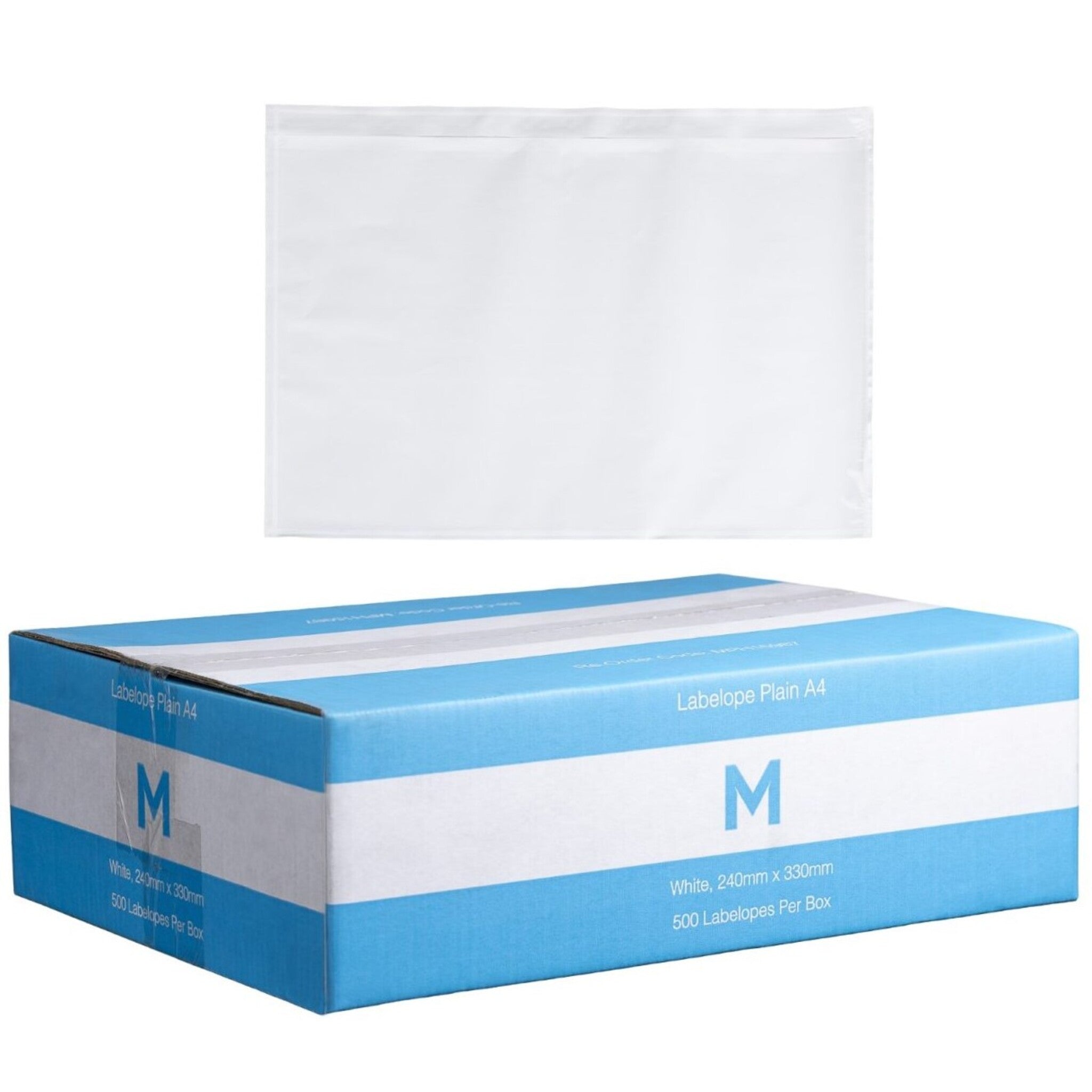 Plastic Labelope Plain A4