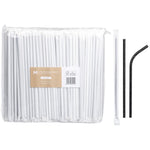 Paper Flexible Straws Wrapped