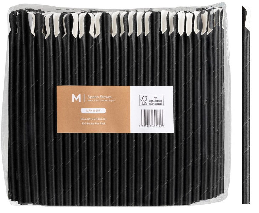 Paper Regular Spoon Straws - Matthews