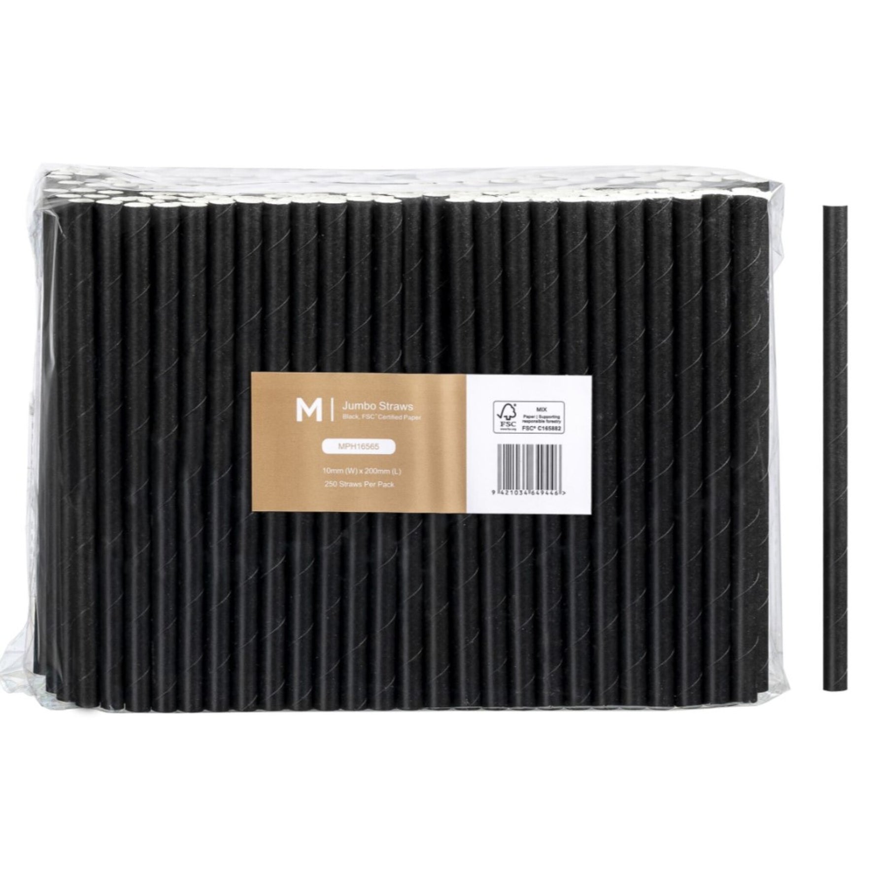 Paper Jumbo Straight Straws