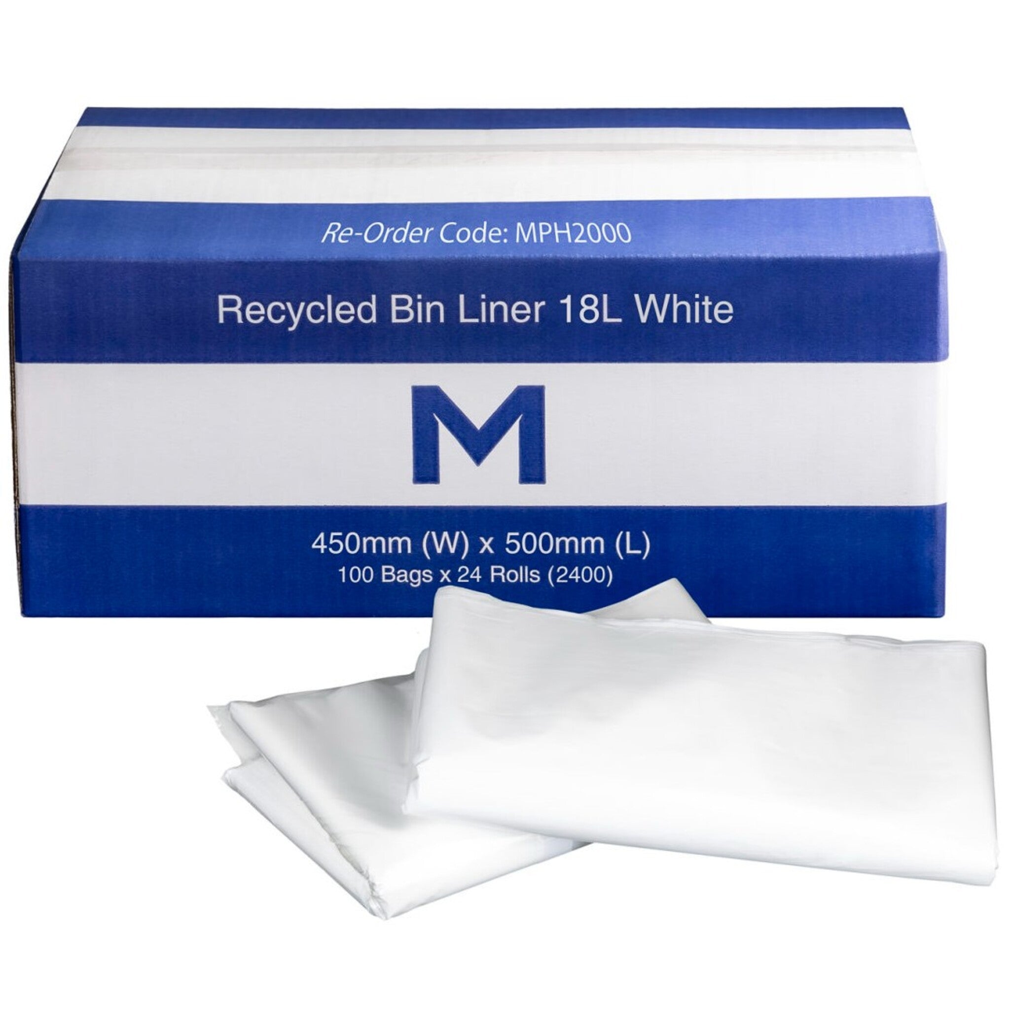 FP Recycled Bin Liner 18L