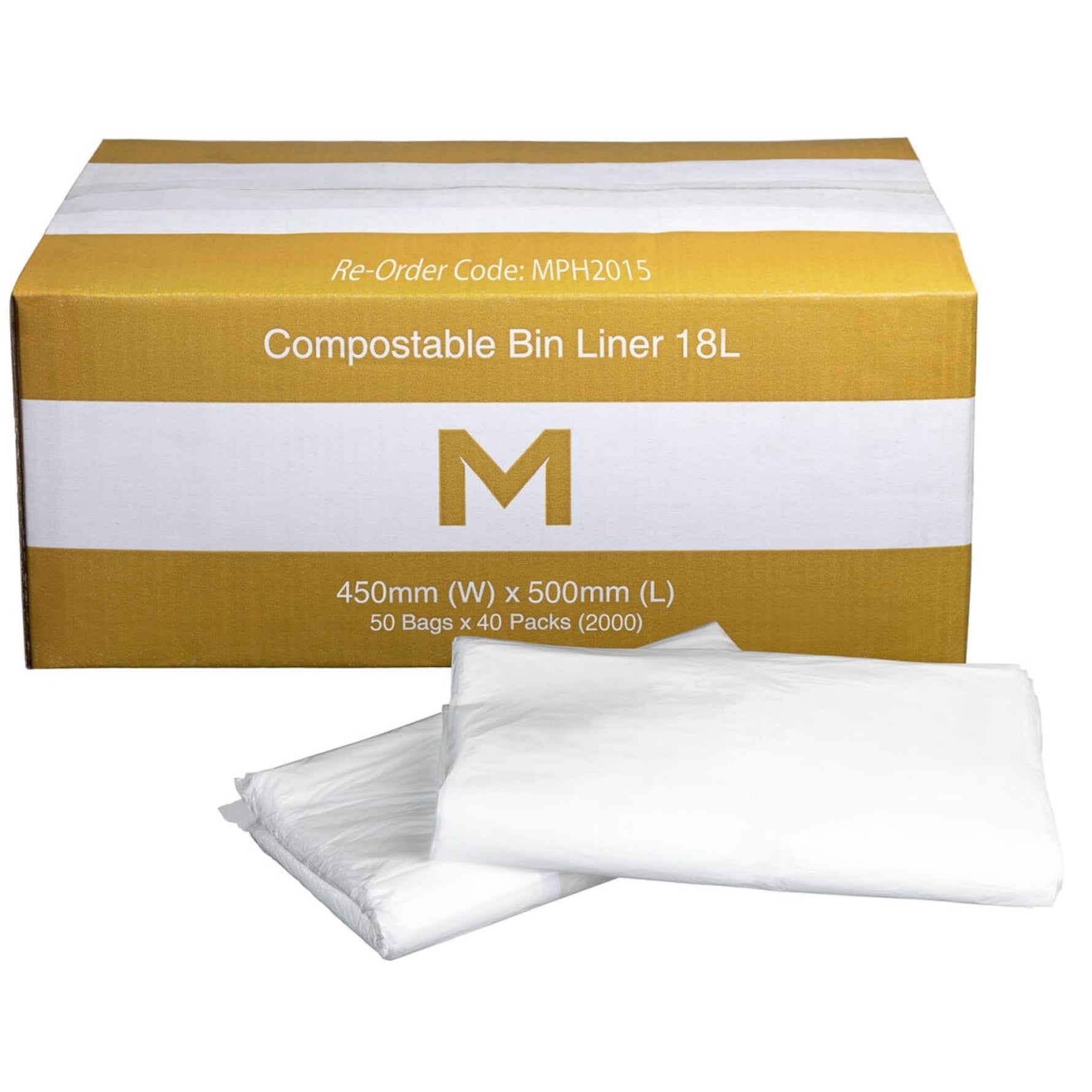 FP Compostable Bin Liner 18L