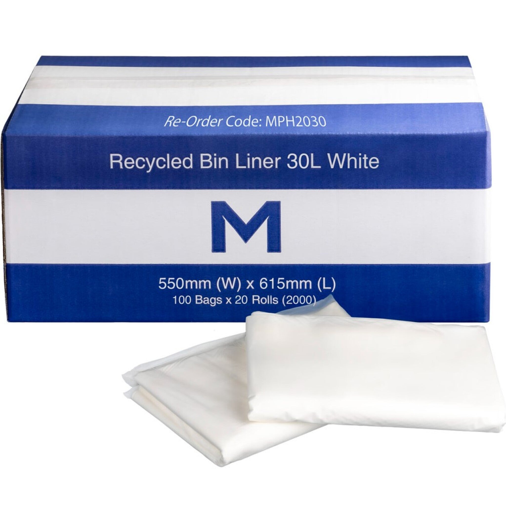 FP Recycled Bin Liner 30L