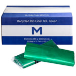 Recycled Bin Liner 60L
