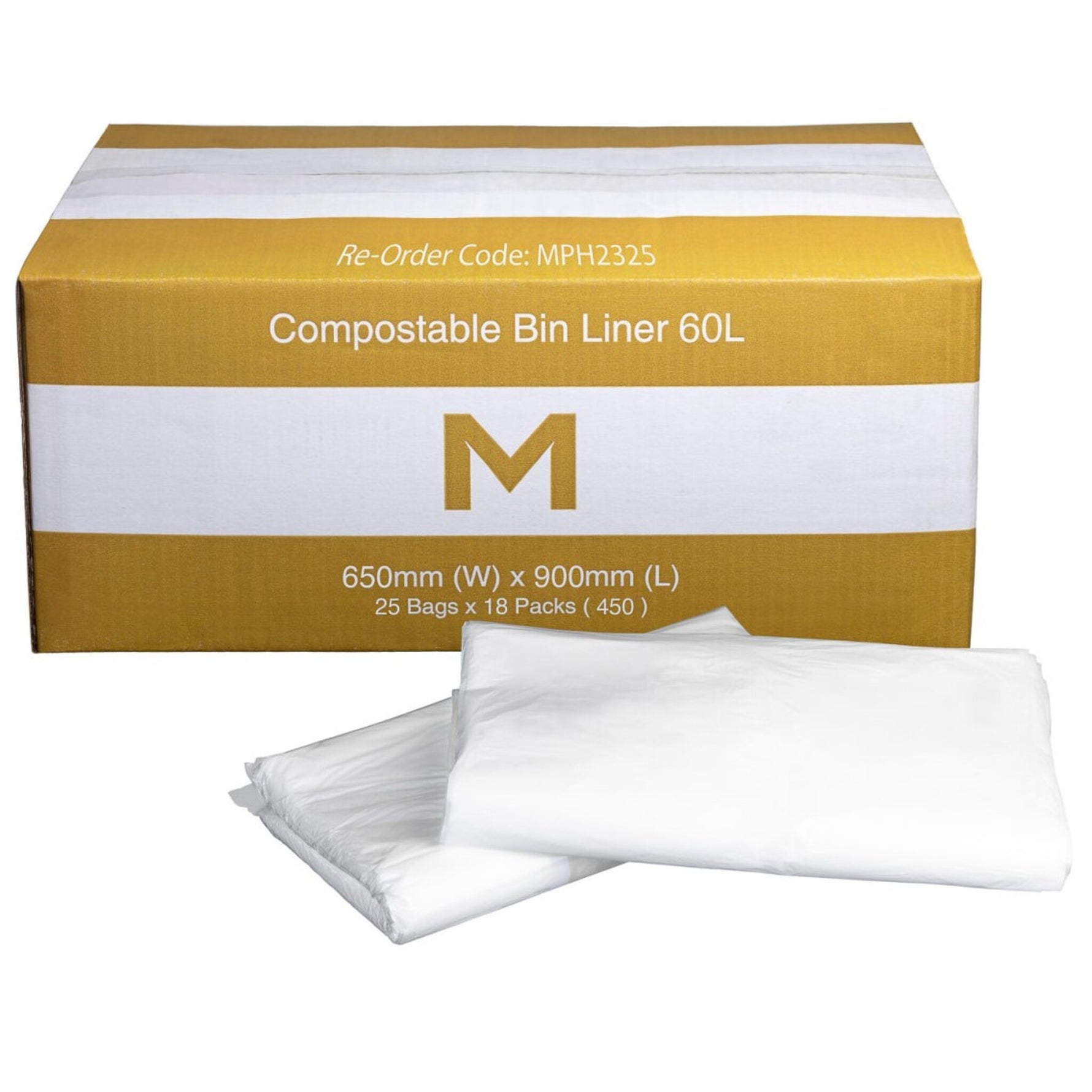 FP Compostable Bin Liner 60L