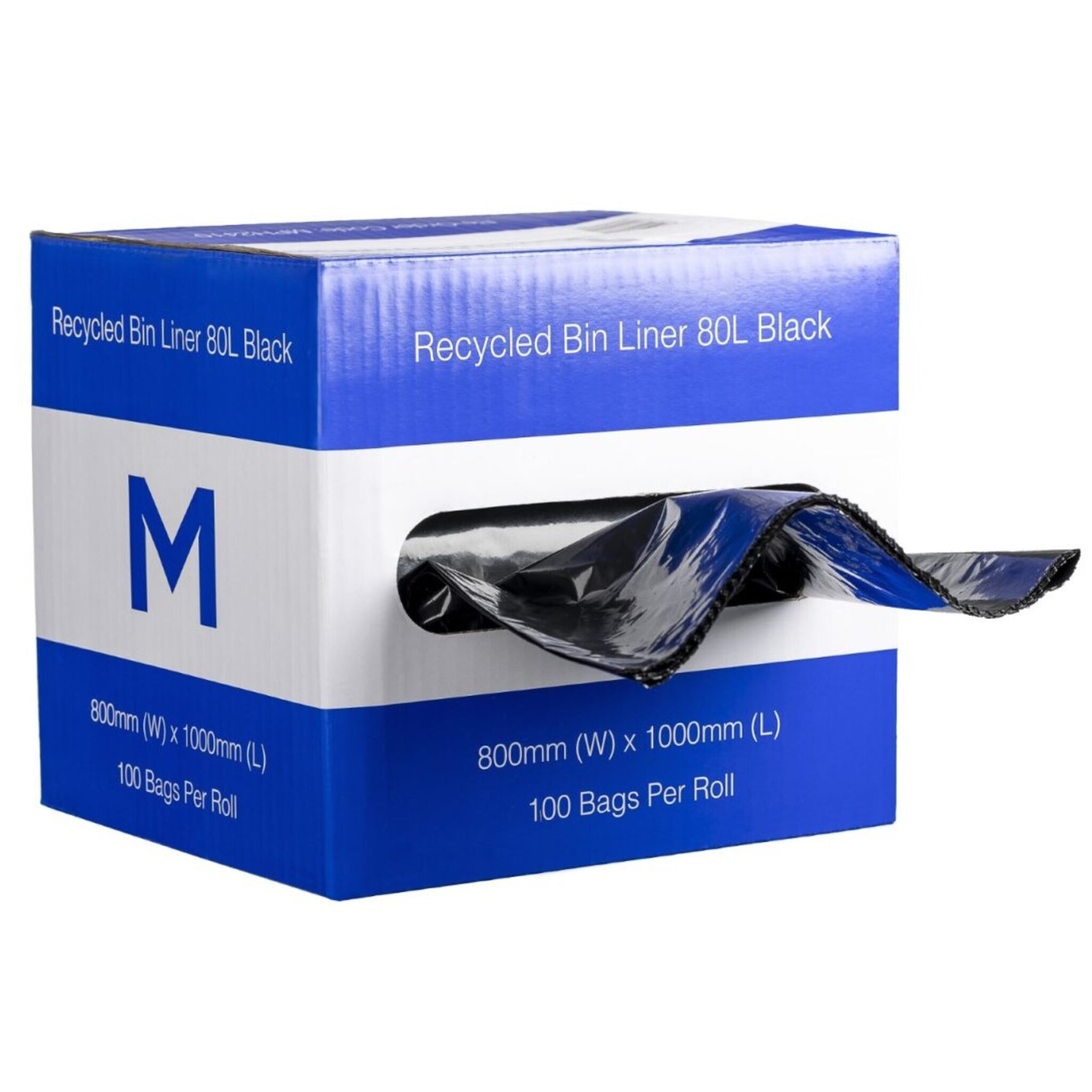 Recycled Bin Liners 80L