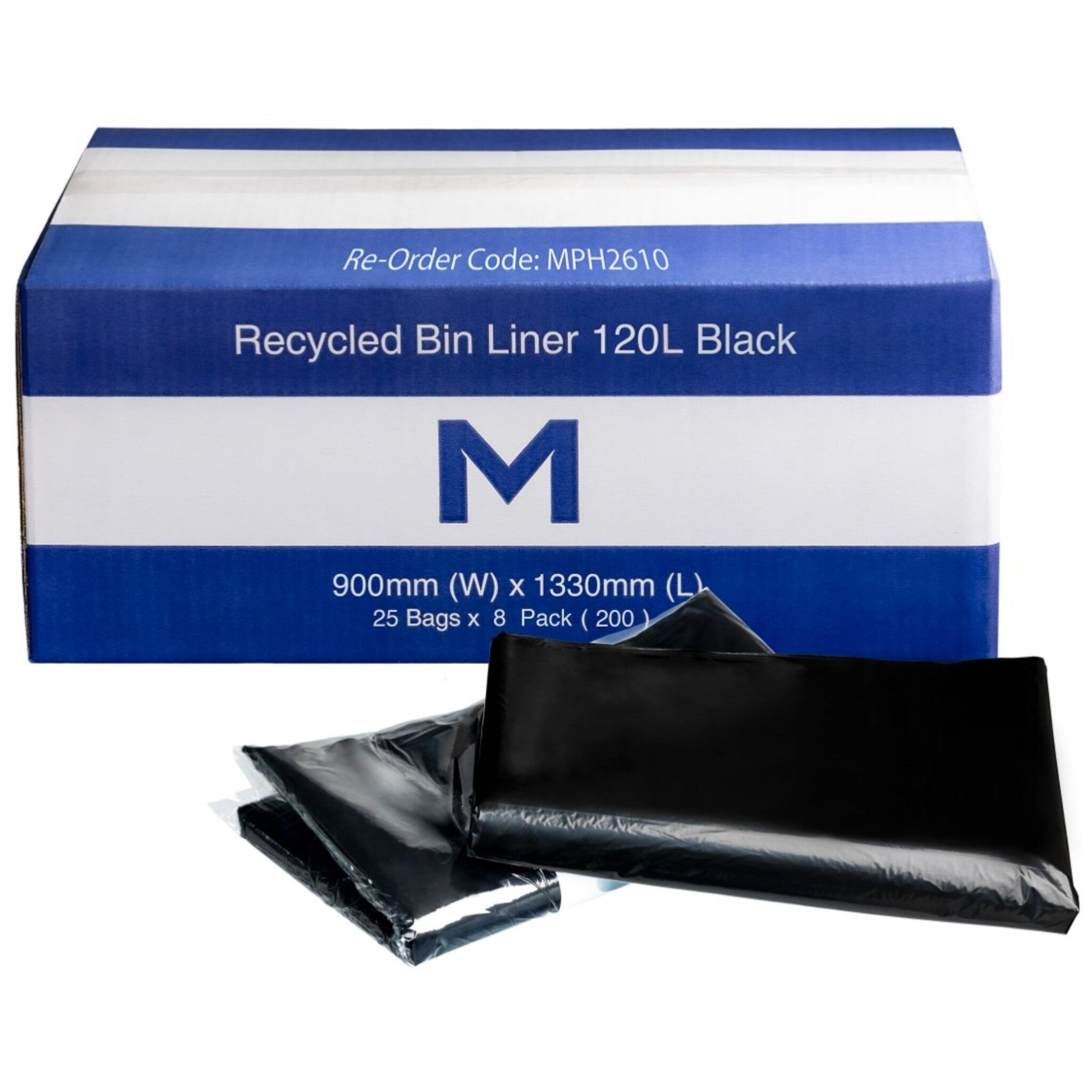 FP Recycled Bin Liner 100L