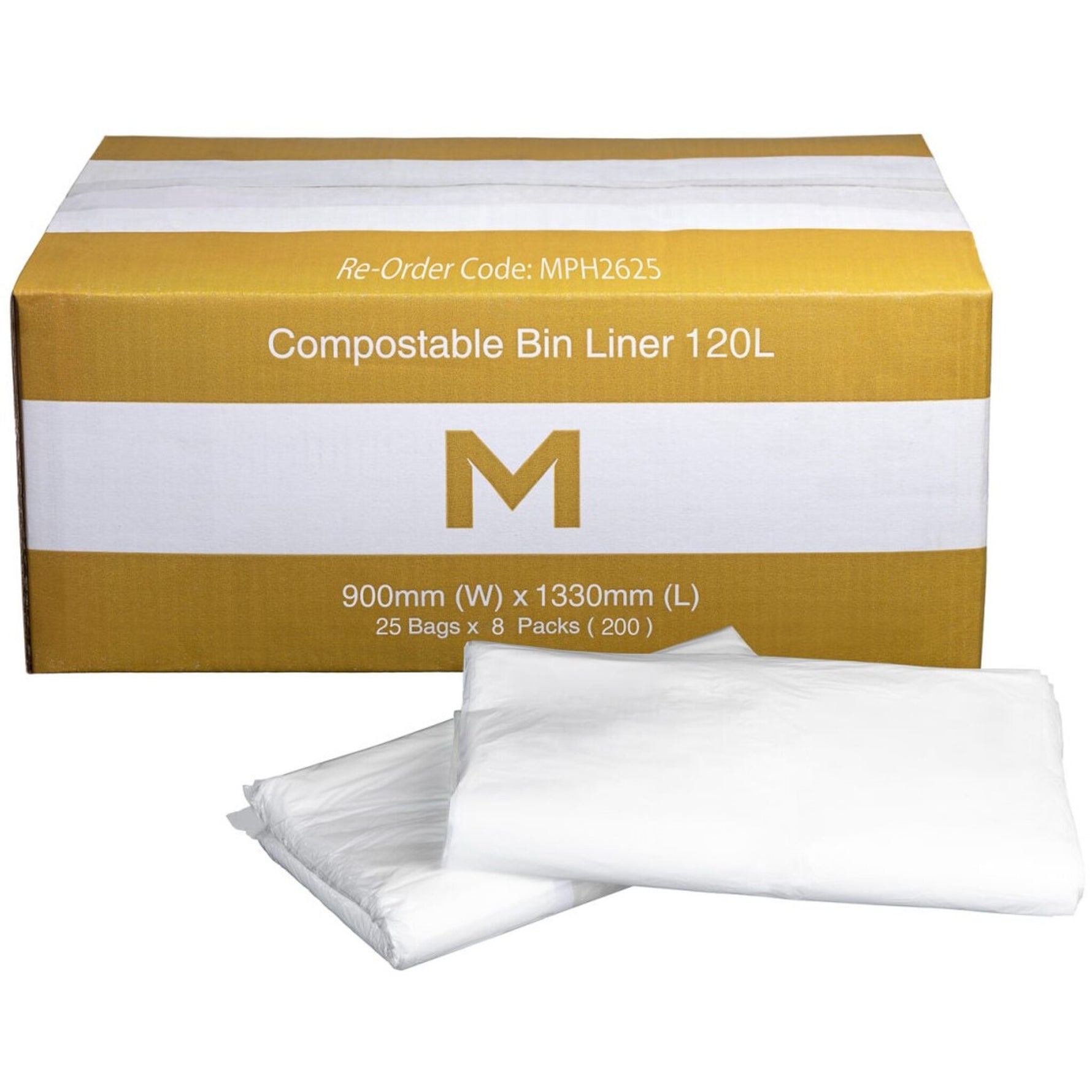 FP Compostable Bin Liner 120L