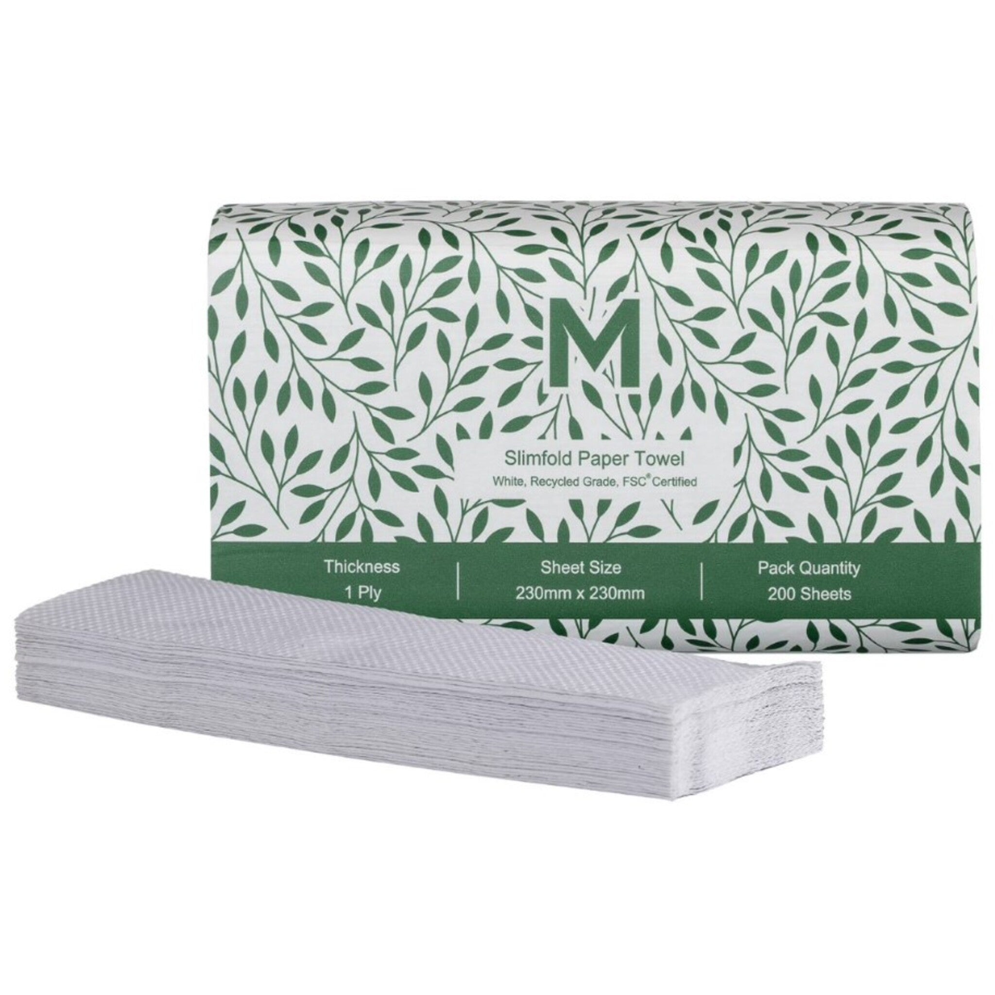 Recycled Slimfold Paper Towel 1 Ply