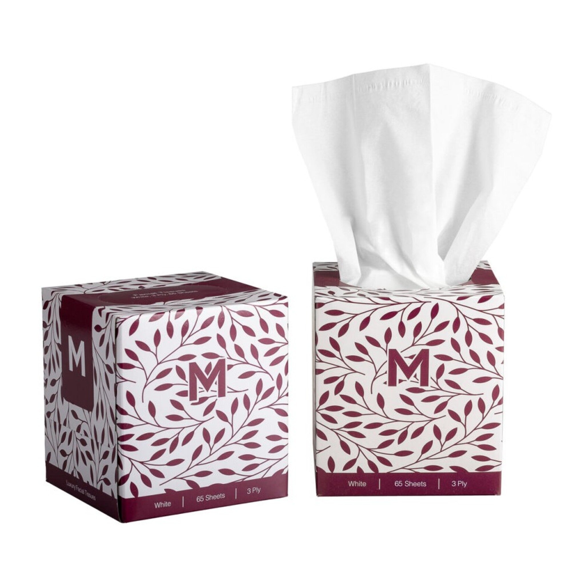 Cube Facial Tissues 3 Ply - 65 Sheets