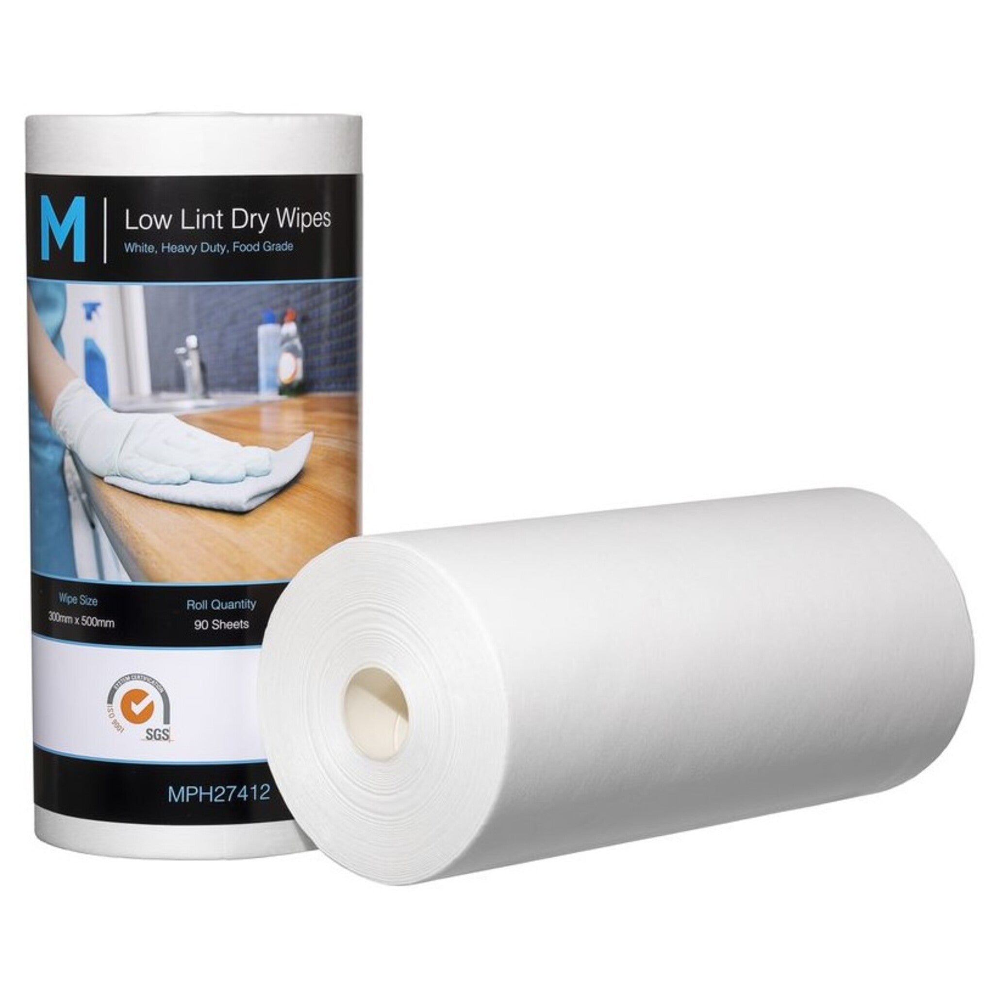 Low Lint Dry Wipes
