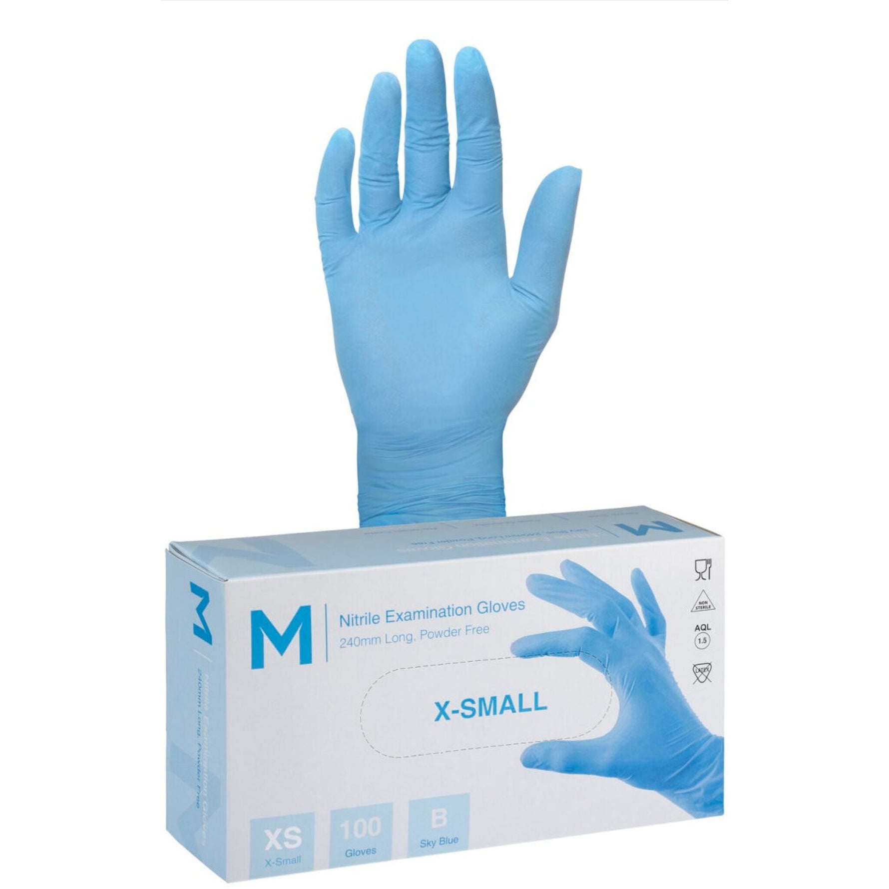 Nitrile Examination Gloves Powder Free