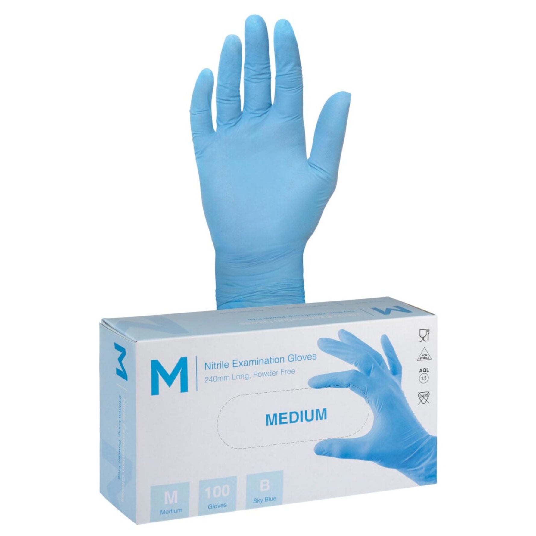 Nitrile Examination Gloves Powder Free