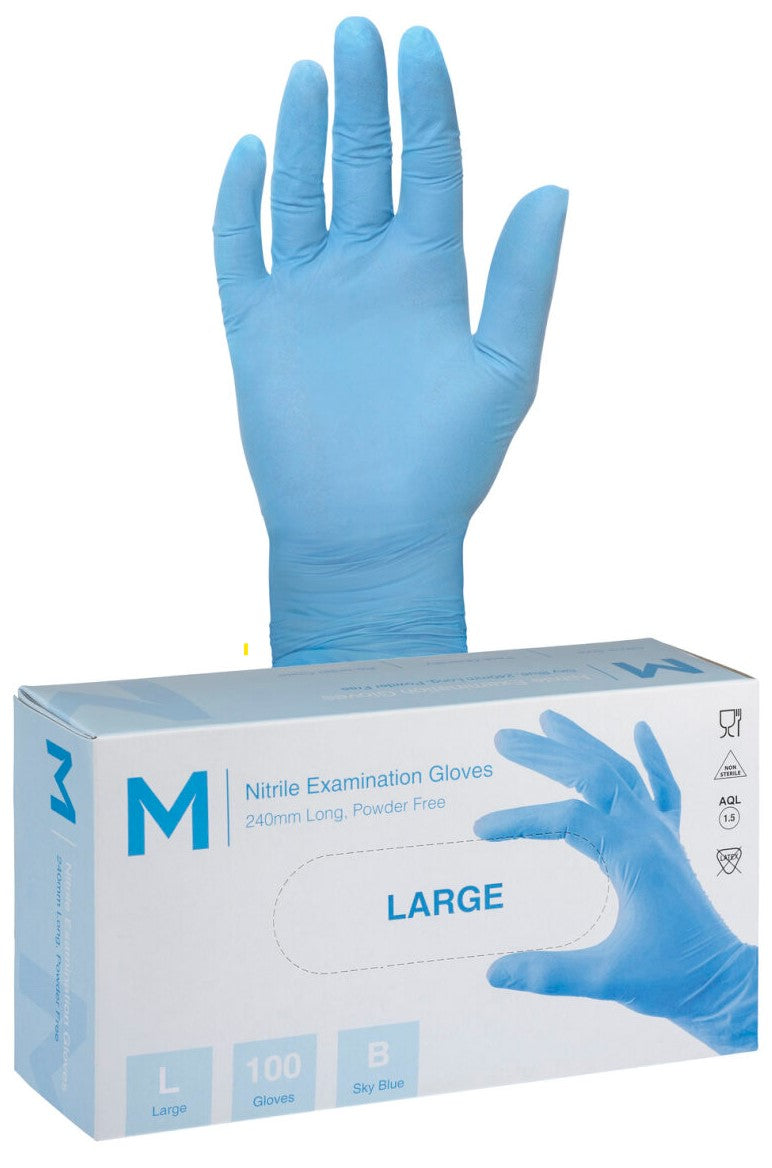 Nitrile Examination Gloves Powder Free - Matthews