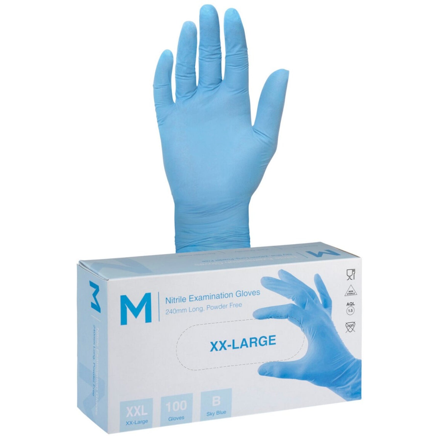 Nitrile Examination Gloves Powder Free