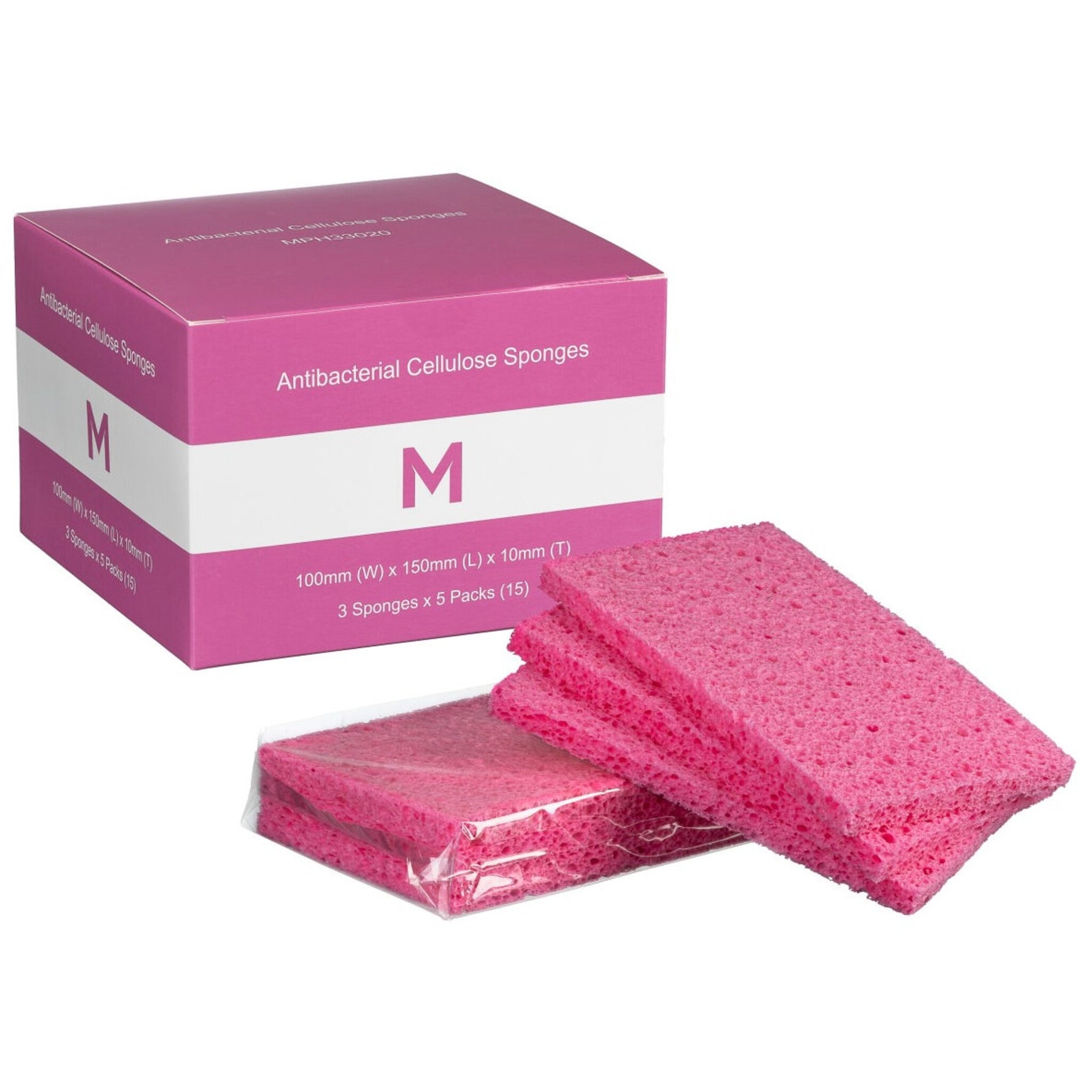 Antibacterial Cellulose Sponges