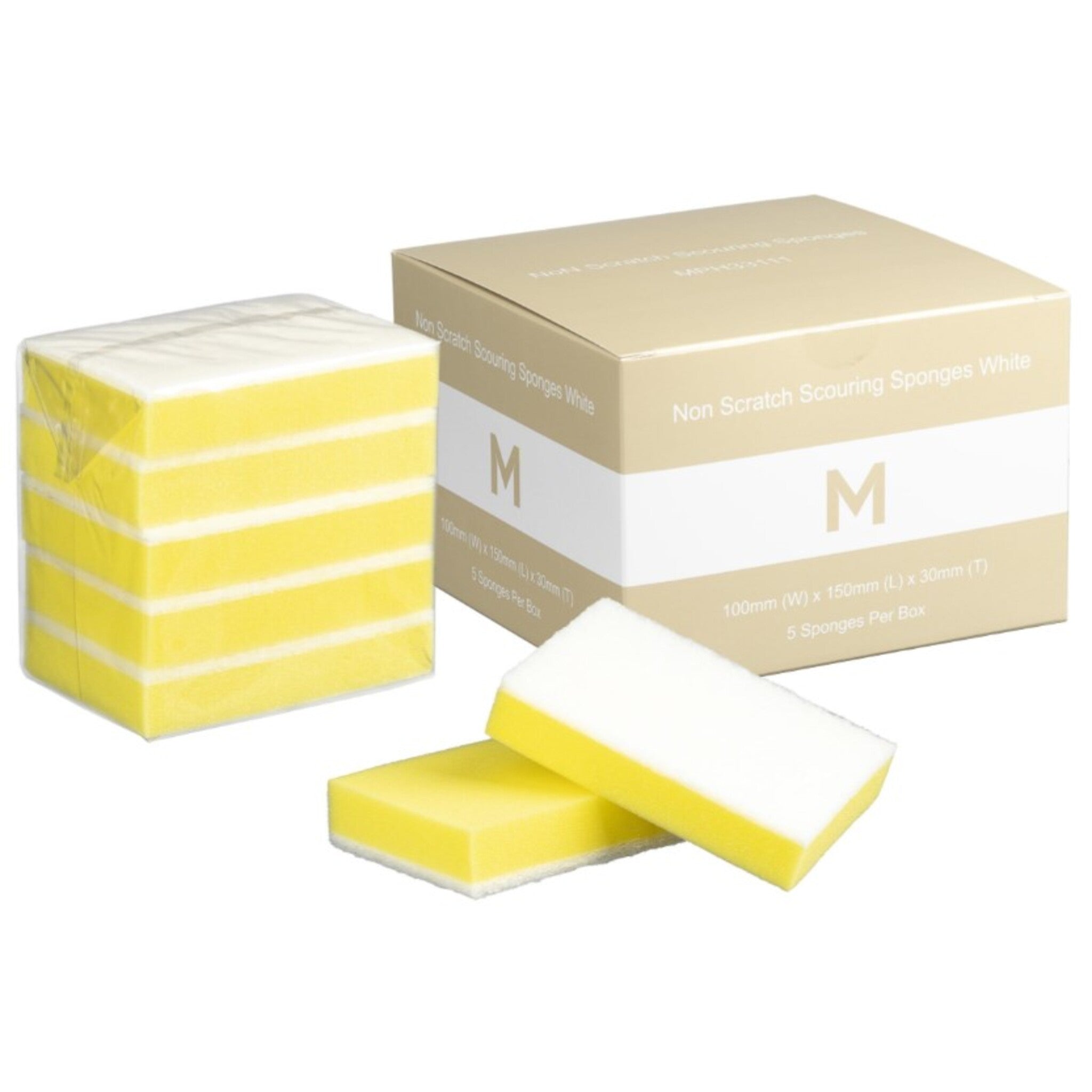 Non Scratch Scouring Sponges