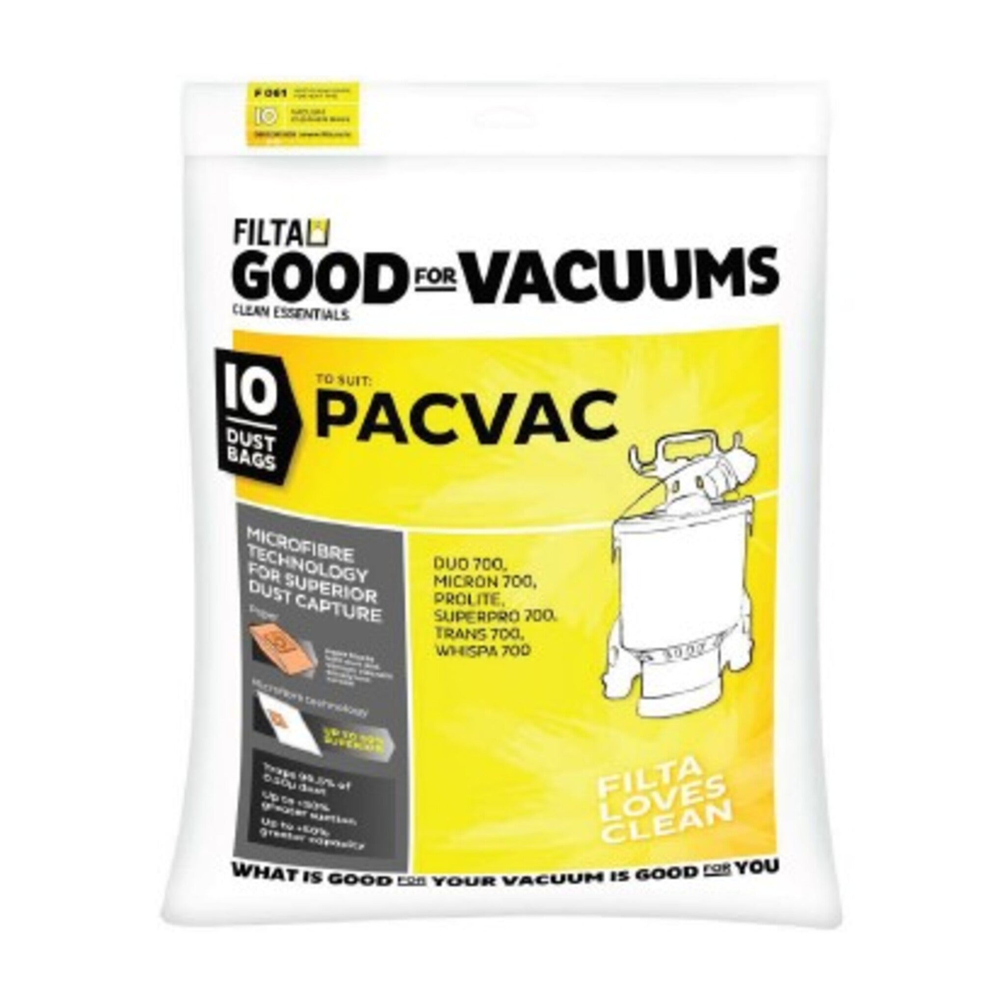 Pacvac Paper Vacuum Bag