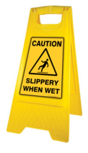 Safety Sign Slippery When Wet - Matthews