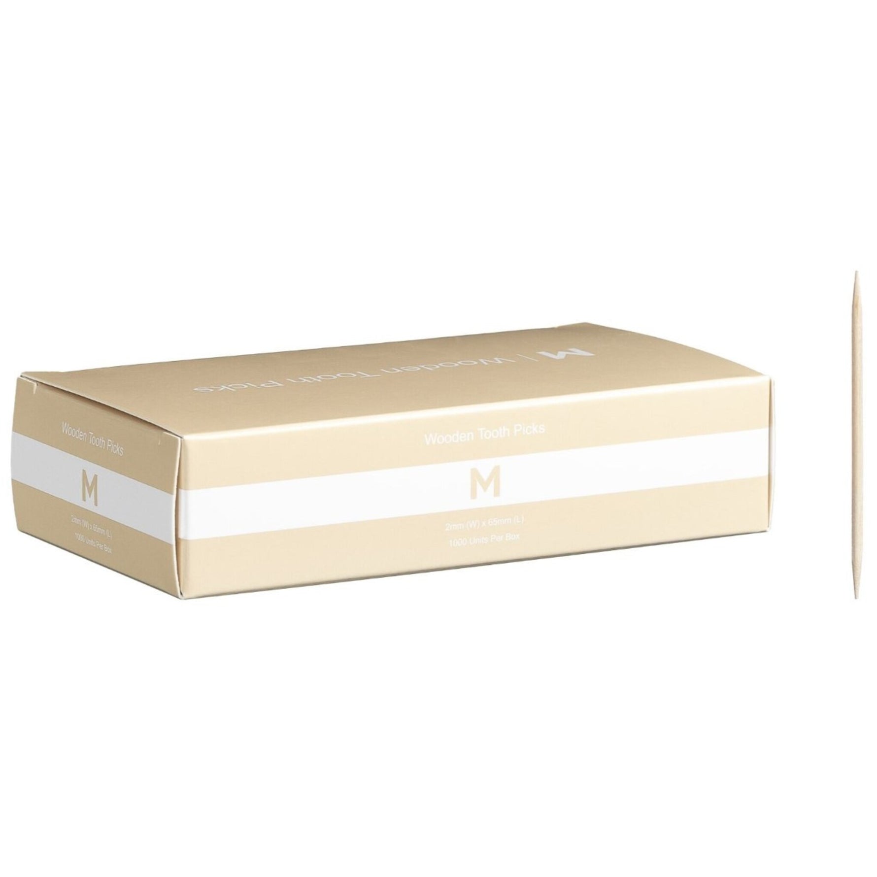 Wooden Tooth Picks Unwrapped