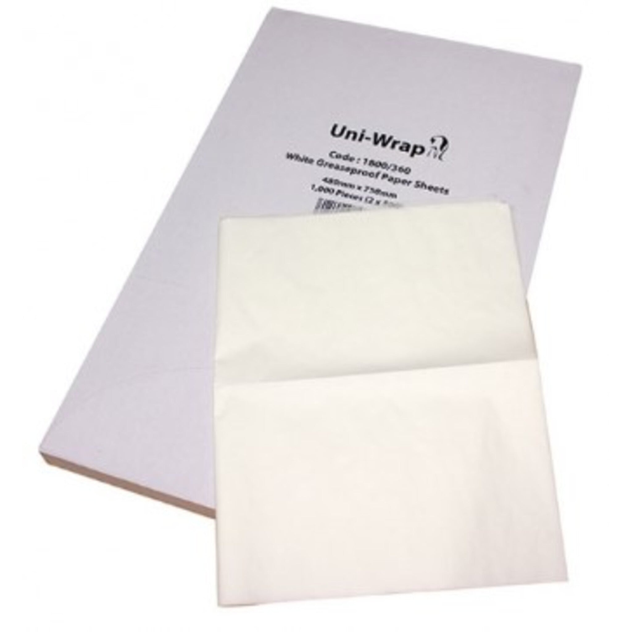 Greaseproof Paper Sheets Large