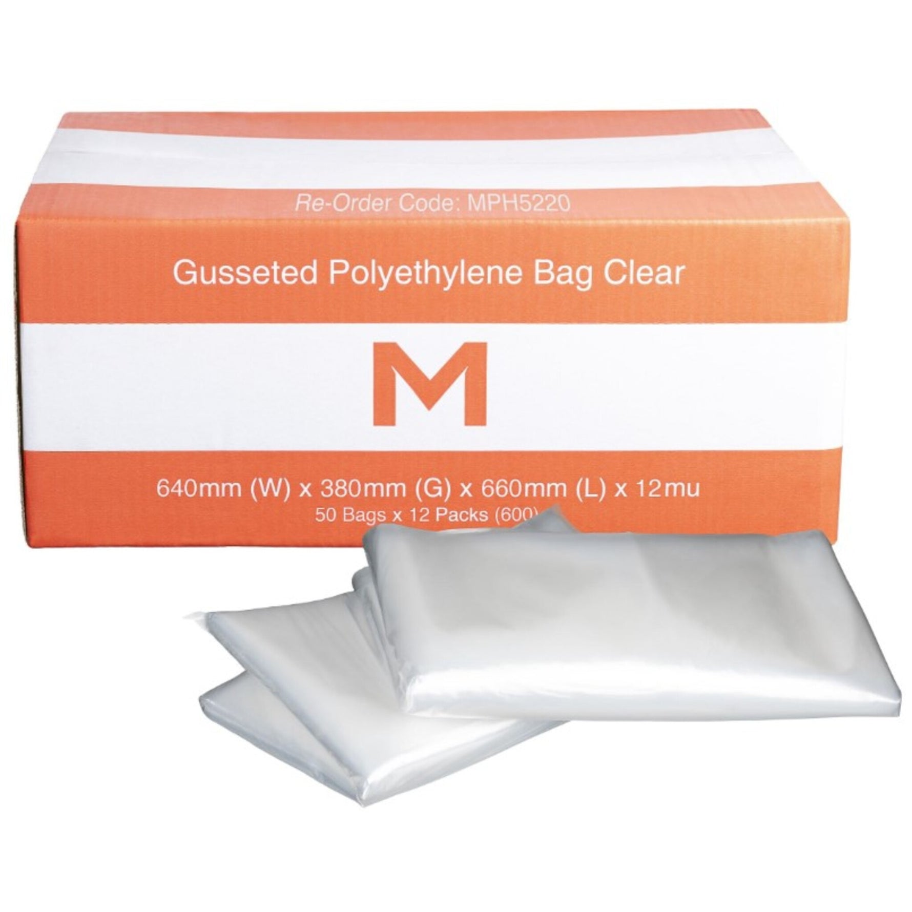 FP Gusseted Polyethylene Bag