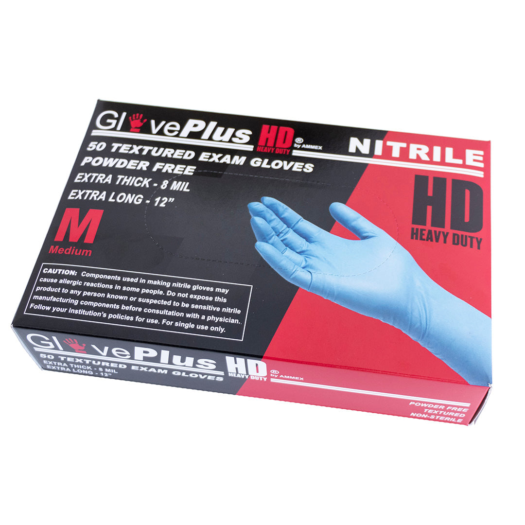 GlovePlus HD Nitrile PF Exam Large Gloves 50pk