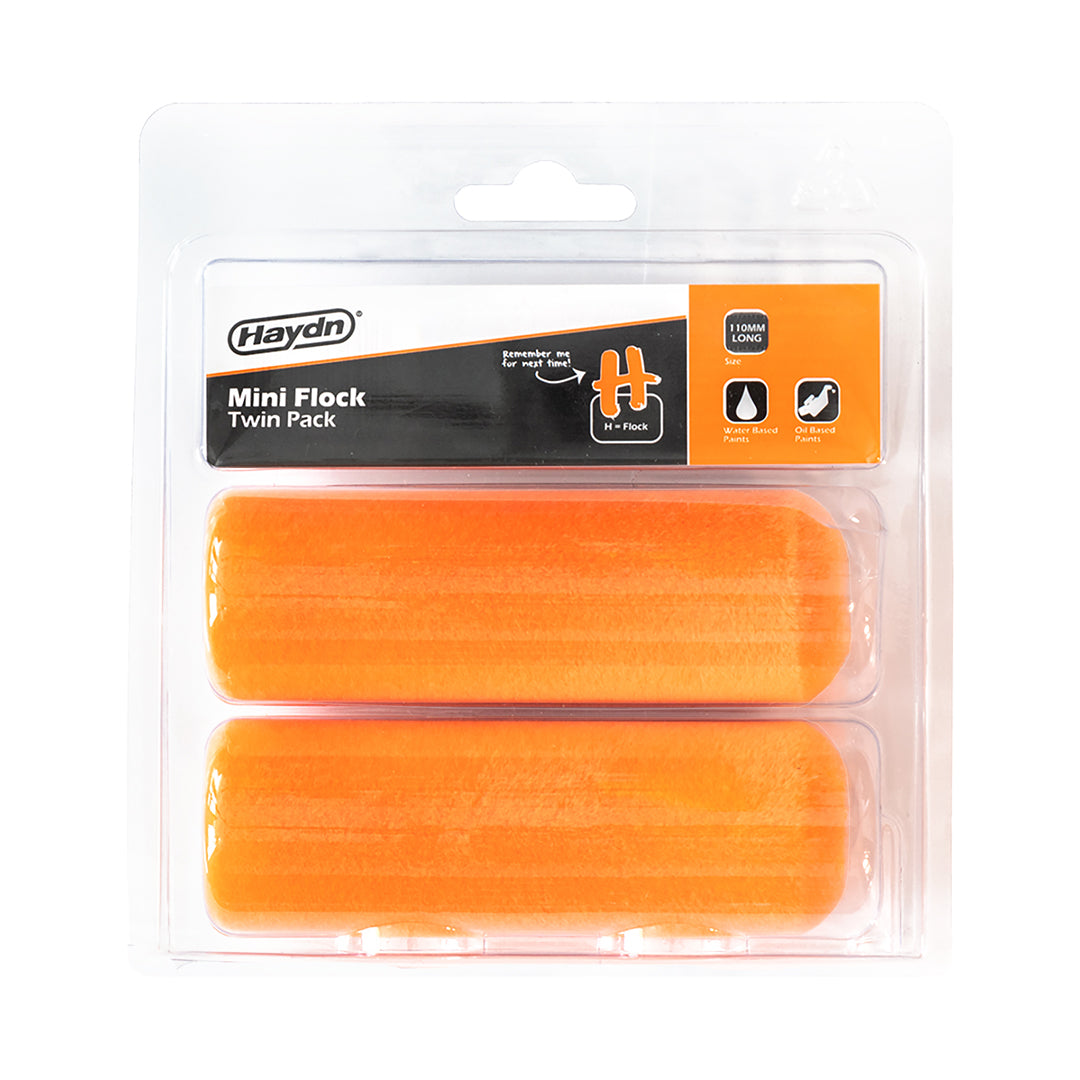 Flock Foam Roller Sleeve Twin Pack