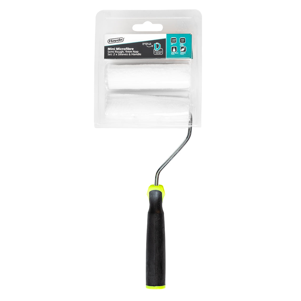 110mm Mini Micro Fibre 9mm Roller Set