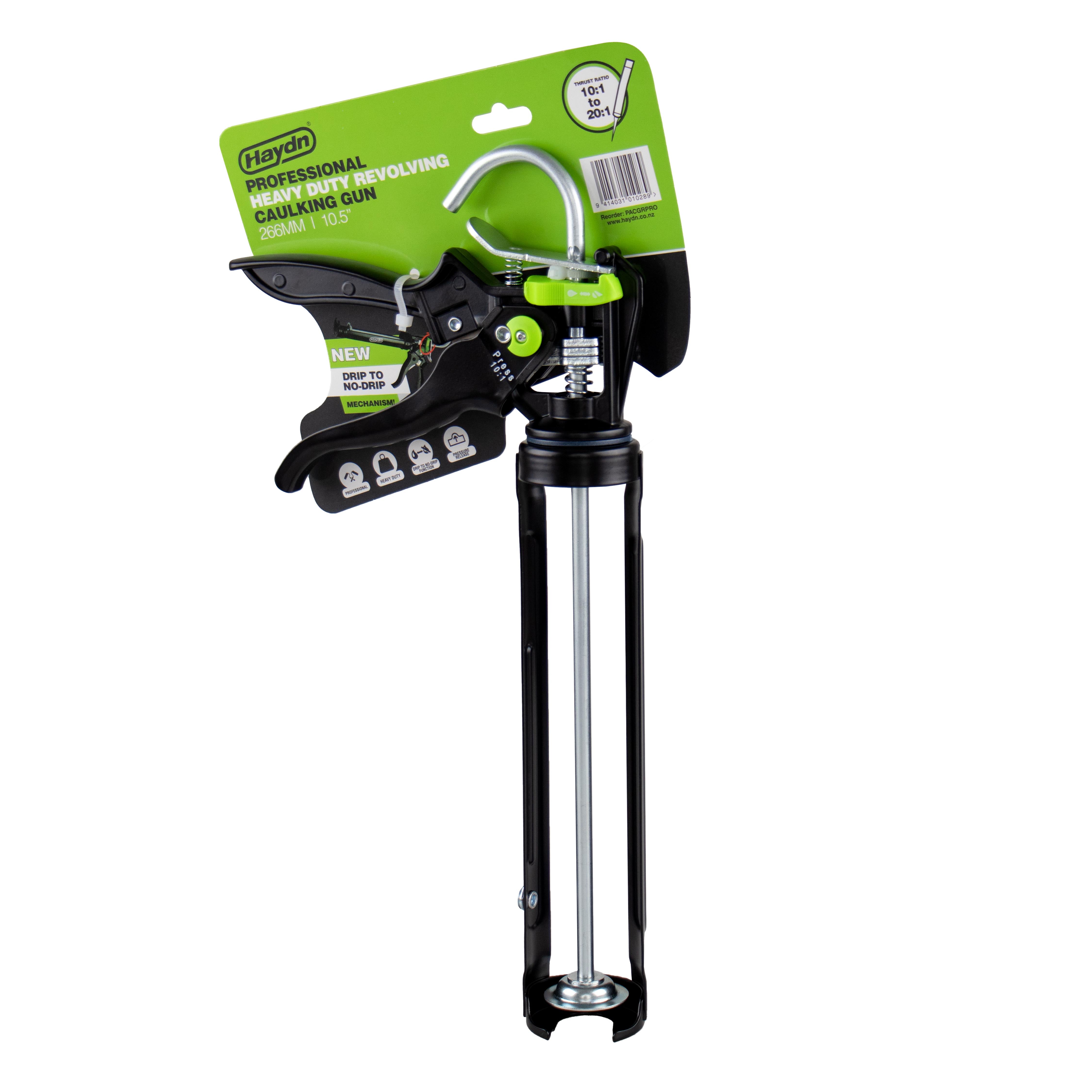 Haydn Professional Heavy Duty Revolving Caulking Gun