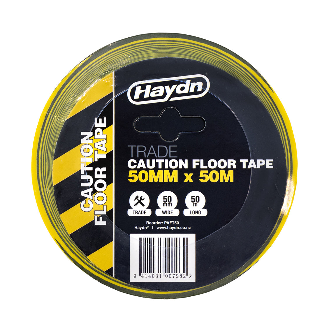 Floor Caution Tape 50mm x 50m