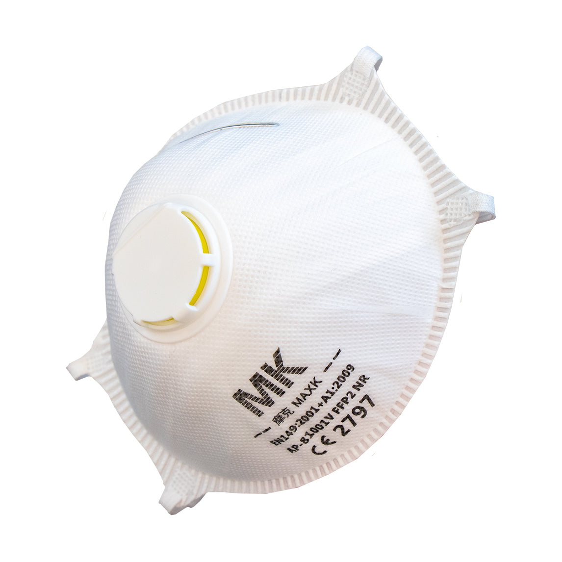 Dust Mask with Valve - P2 - 3 Layer - 10 pack