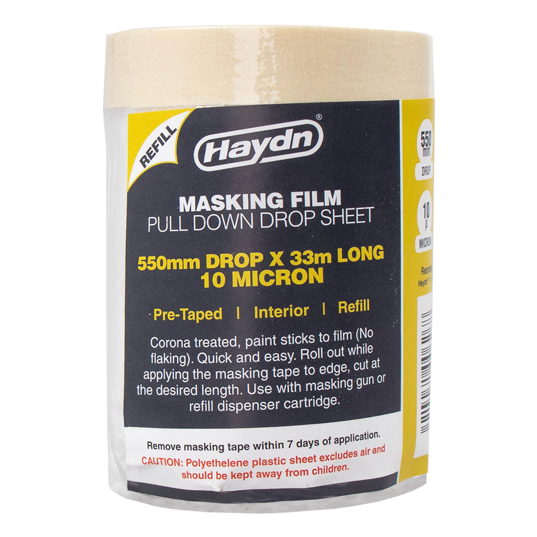 Masking Film, Pre-taped, Interior, Refill 2700mm x 17m