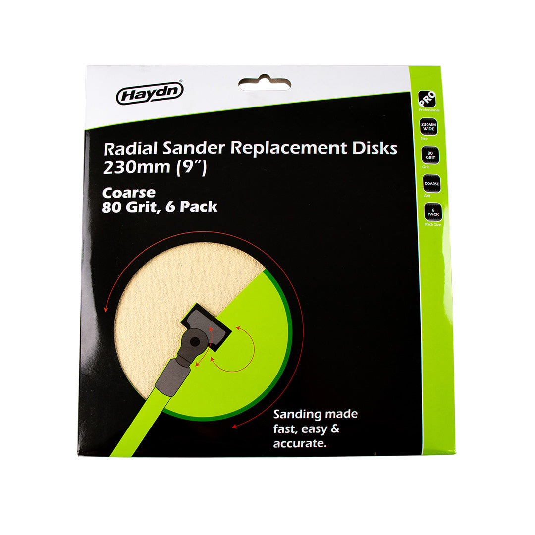 Haydn Radial Sander Replacement Disc Medium/Fine 150 grit