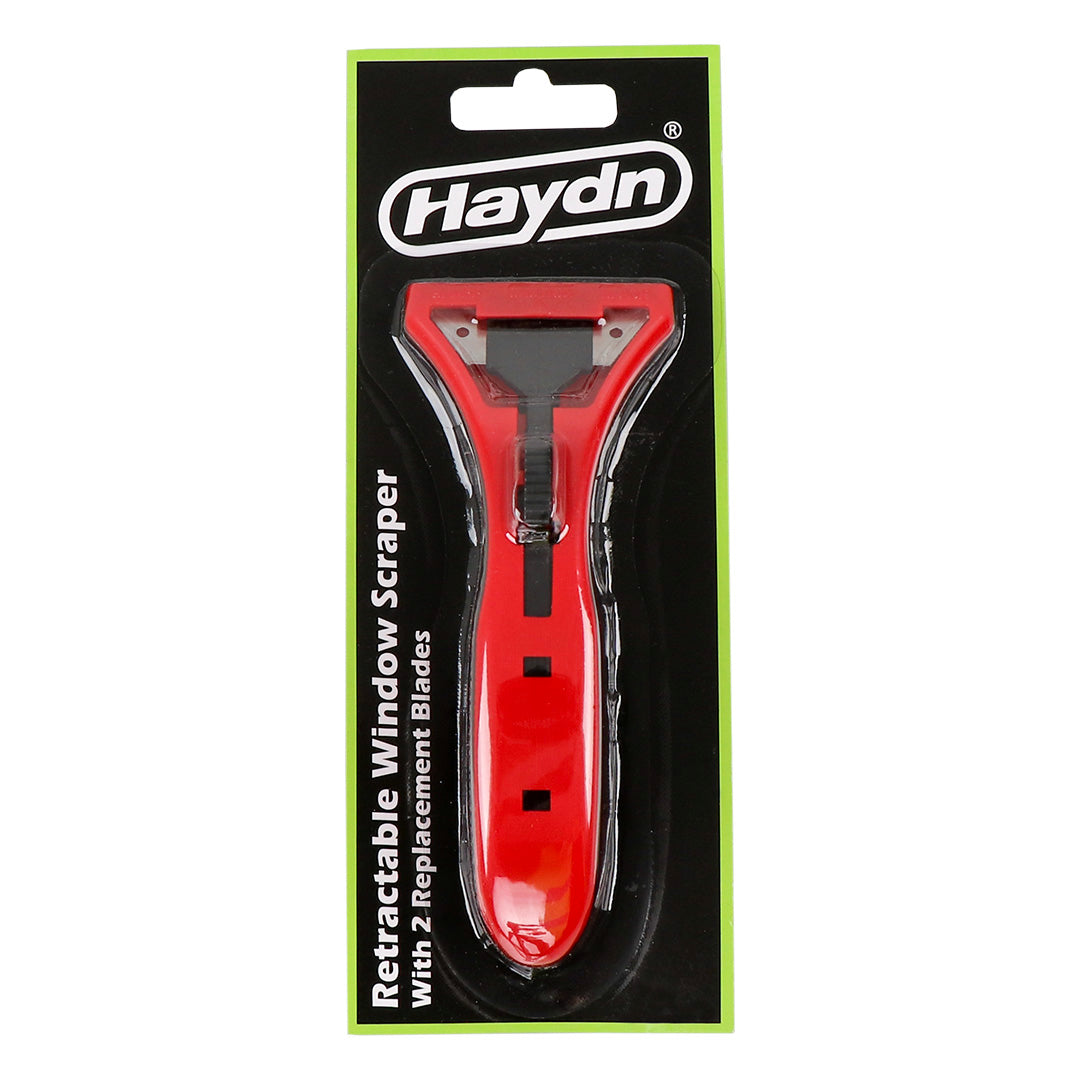 Retractable Window Scraper