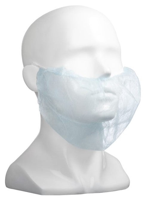 Polypropylene Beard Covers Single Loop - CornerBox