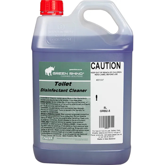 GREEN RHINO TOILET DISINFECTANT CLEANER - CornerBox