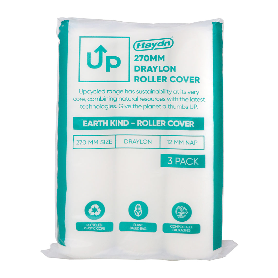 Up Paint 270mm 12mm Roller Sleeve 3 pack