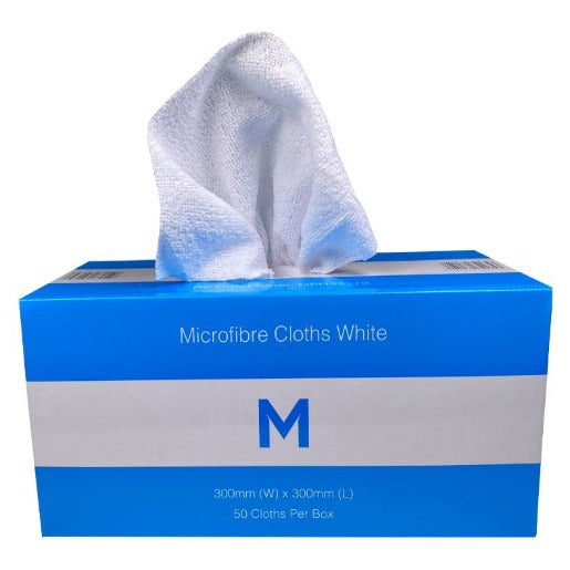 Microfibre Cloths 50 per pack - CornerBox