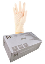 Latex Examination Gloves Powder Free White - CornerBox