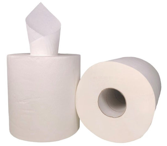 Centre Feed Paper Towel 2 Ply- White - CornerBox